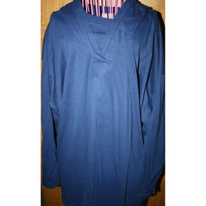 PS GITANO WOMEN'S NAVY HOODIE PLUS SZ XXL JACKET LADIES GUC